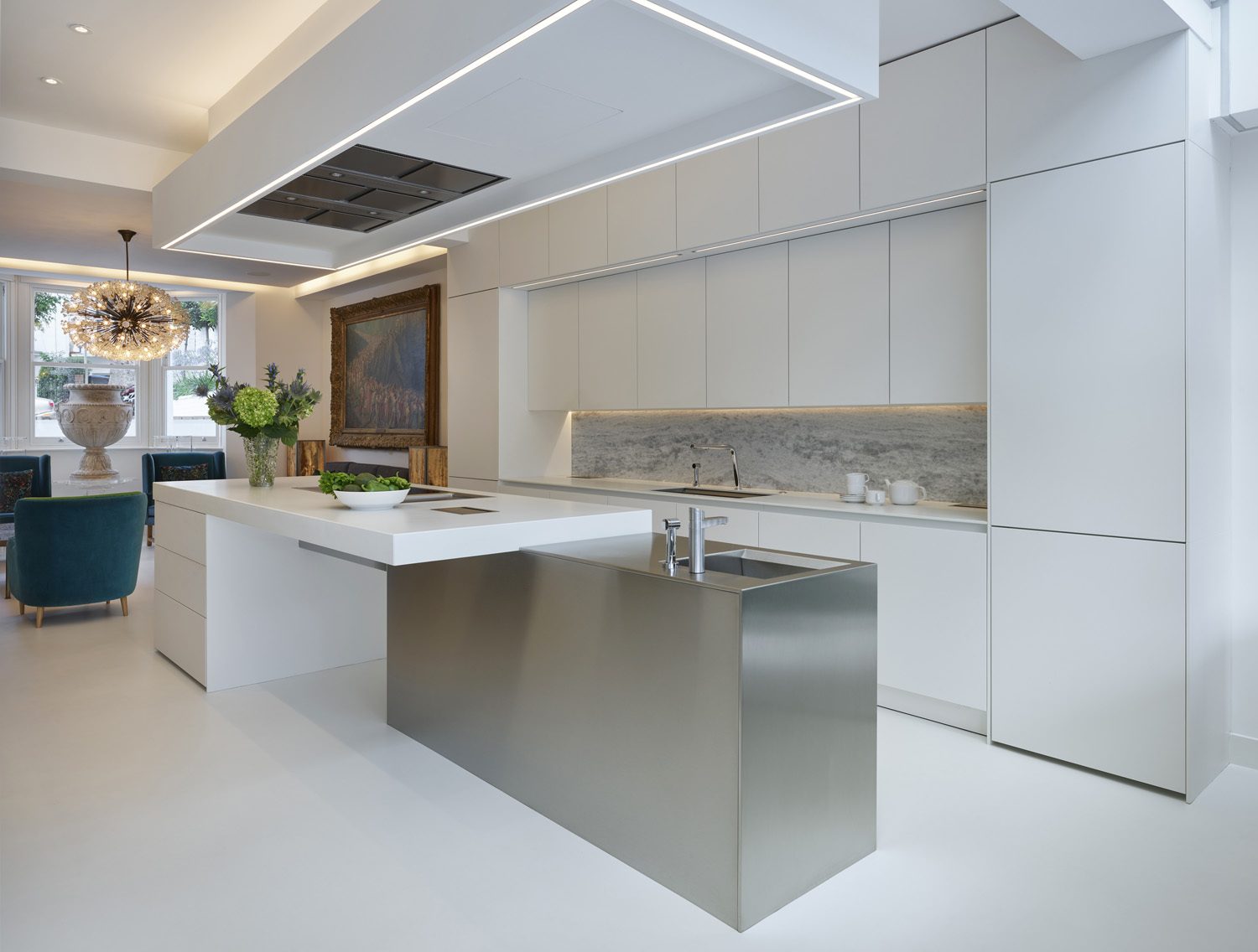 Top White Handleless Kitchen Ideas