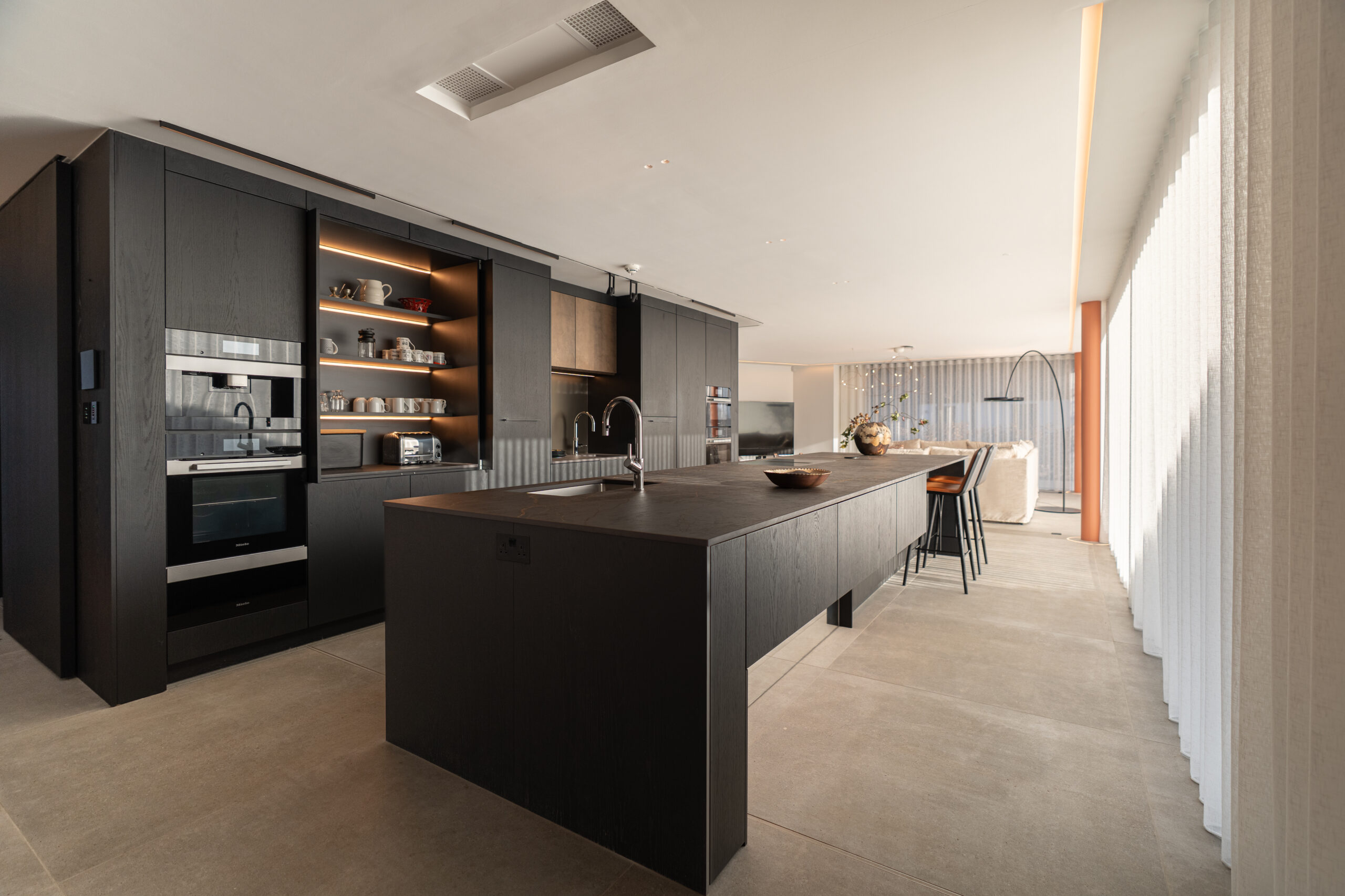 Duck End Barns new Kitchen in Cambridgeshire
